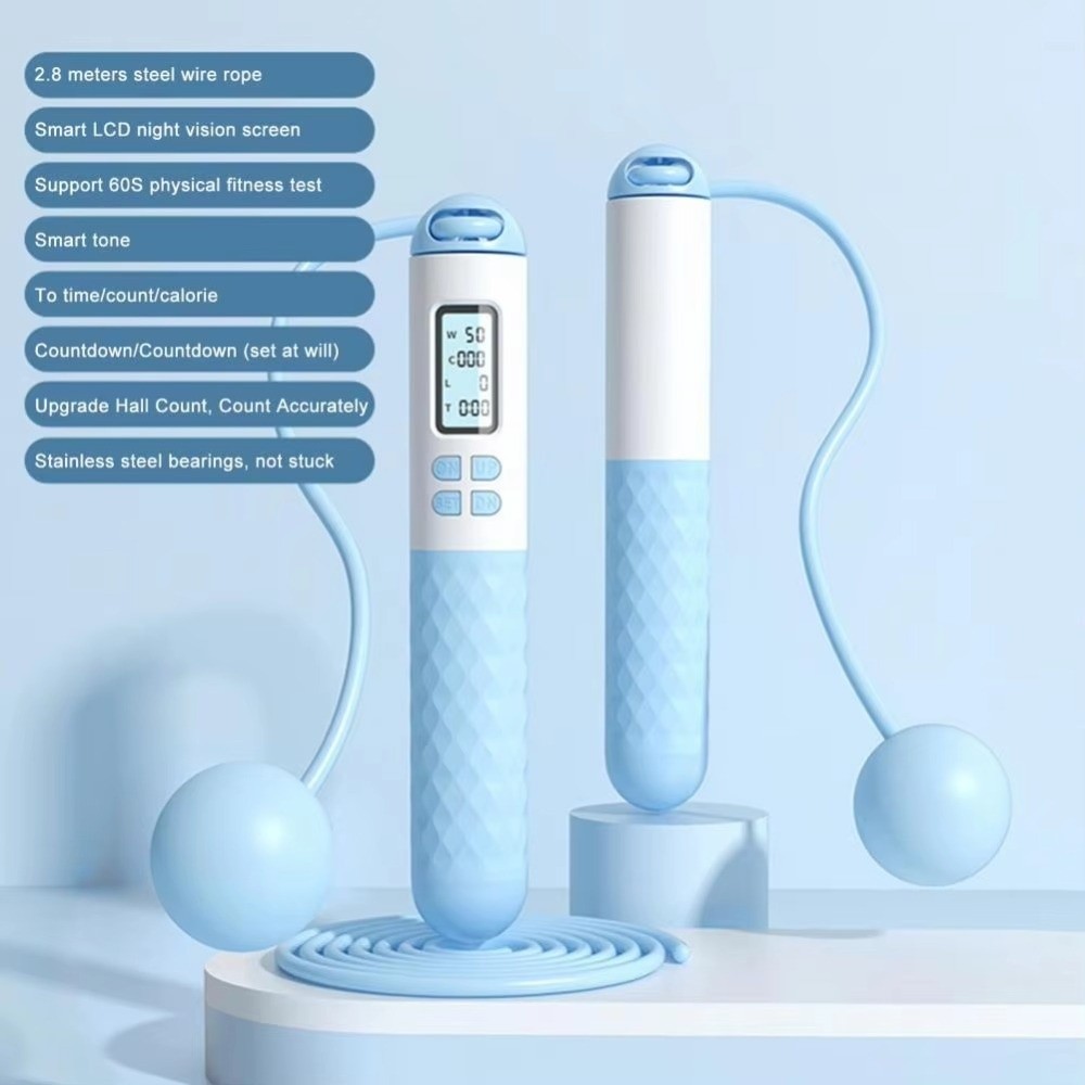 Portable Cordless Ropeless Jum - đánh giá và giá Smart Jump Rope Digital Counter