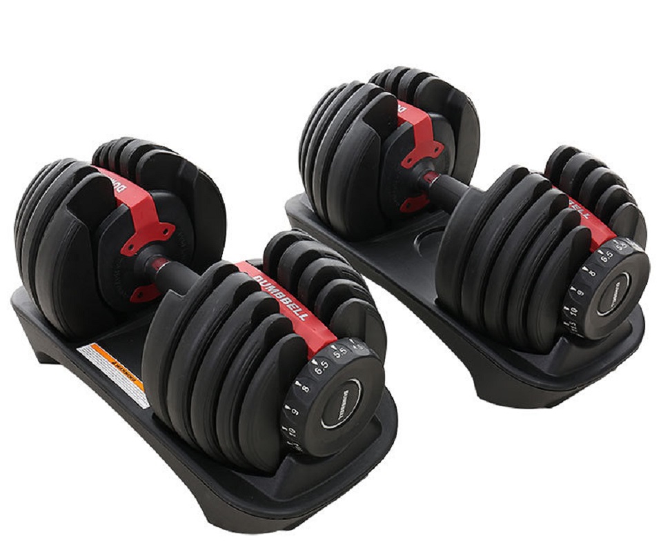 Adjustable Dumbbell Set 52.5lb - đánh giá và giá Adjustable Dumbbell Pair 40Kg