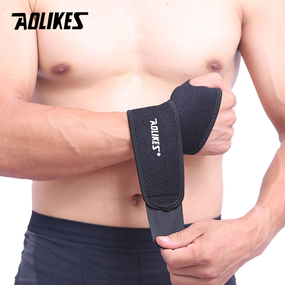 AOLIKES Băng 1 Bo Cổ Tay Hỗ Tr - đánh giá và giá Wrist Wraps Weightlifting Support