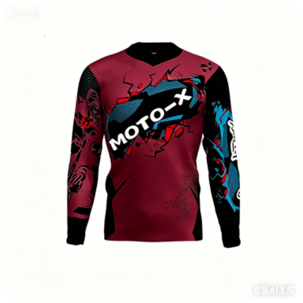 MOTO-X Themed Long-Sleeve Spor - đánh giá và giá Cycling