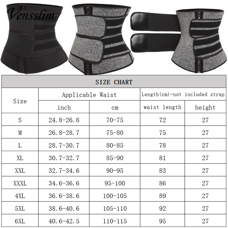 Vensslim Shaperwear Waist Trai - đánh giá và giá Sweat Waist Trainer Belt Neoprene