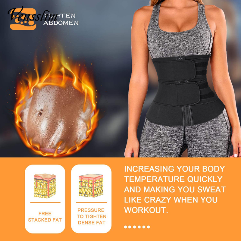 Vensslim Shaperwear Waist Trai - đánh giá và giá Sweat Waist Trainer Belt Neoprene