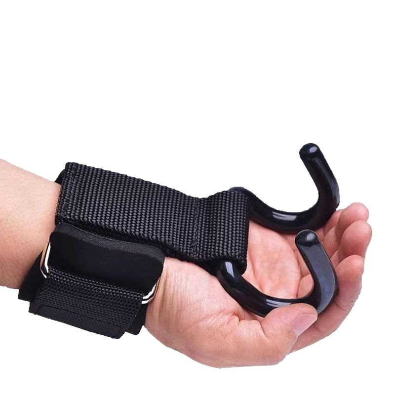 【F】2Pcs Weight Lifting Hooks H - đánh giá và giá Wrist Wraps Weightlifting Support