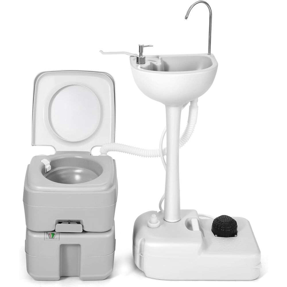 17L Portable Sink for Washing  - đánh giá và giá Camping