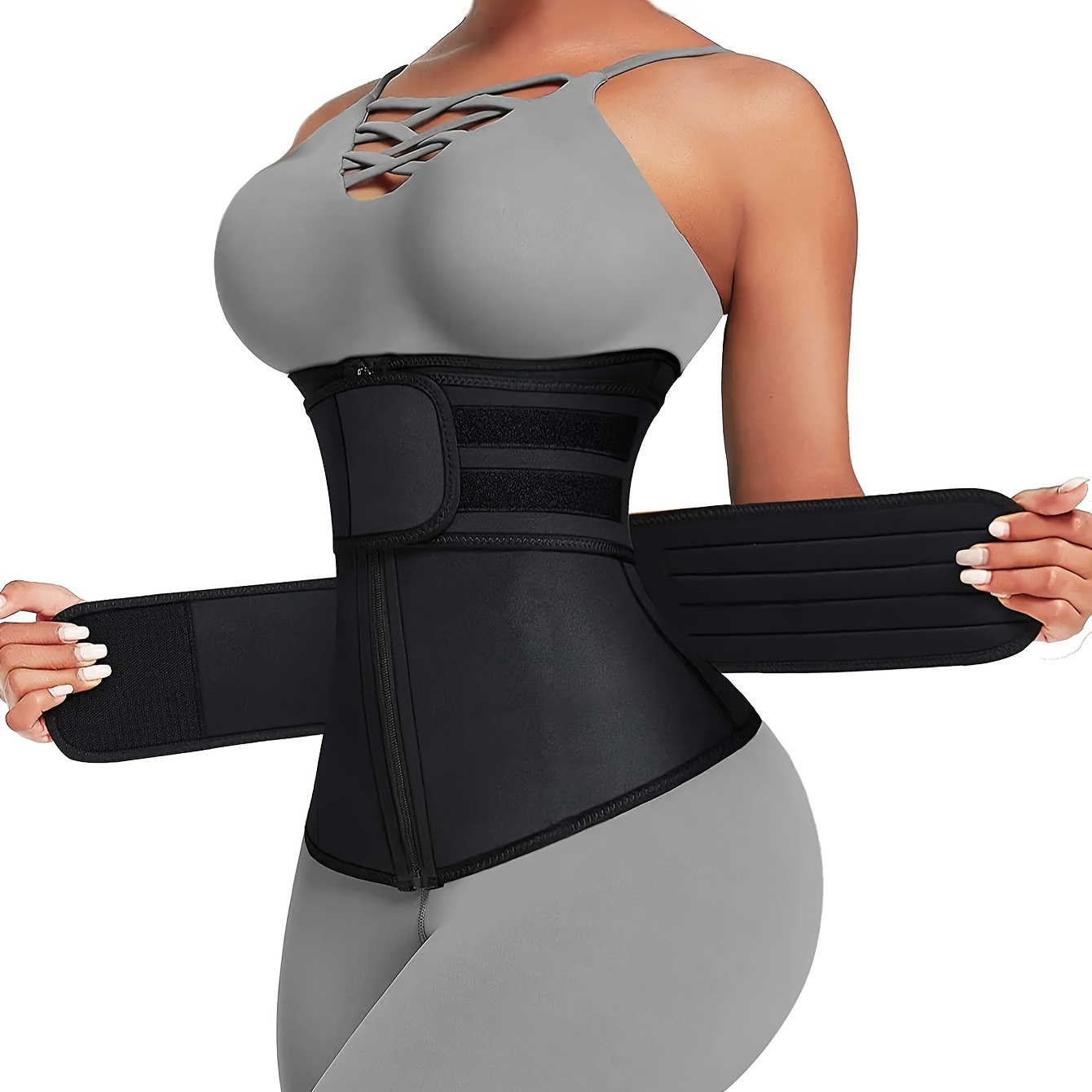 Women Waist Trainer Belt Doubl - đánh giá và giá Sweat Waist Trainer Belt Neoprene