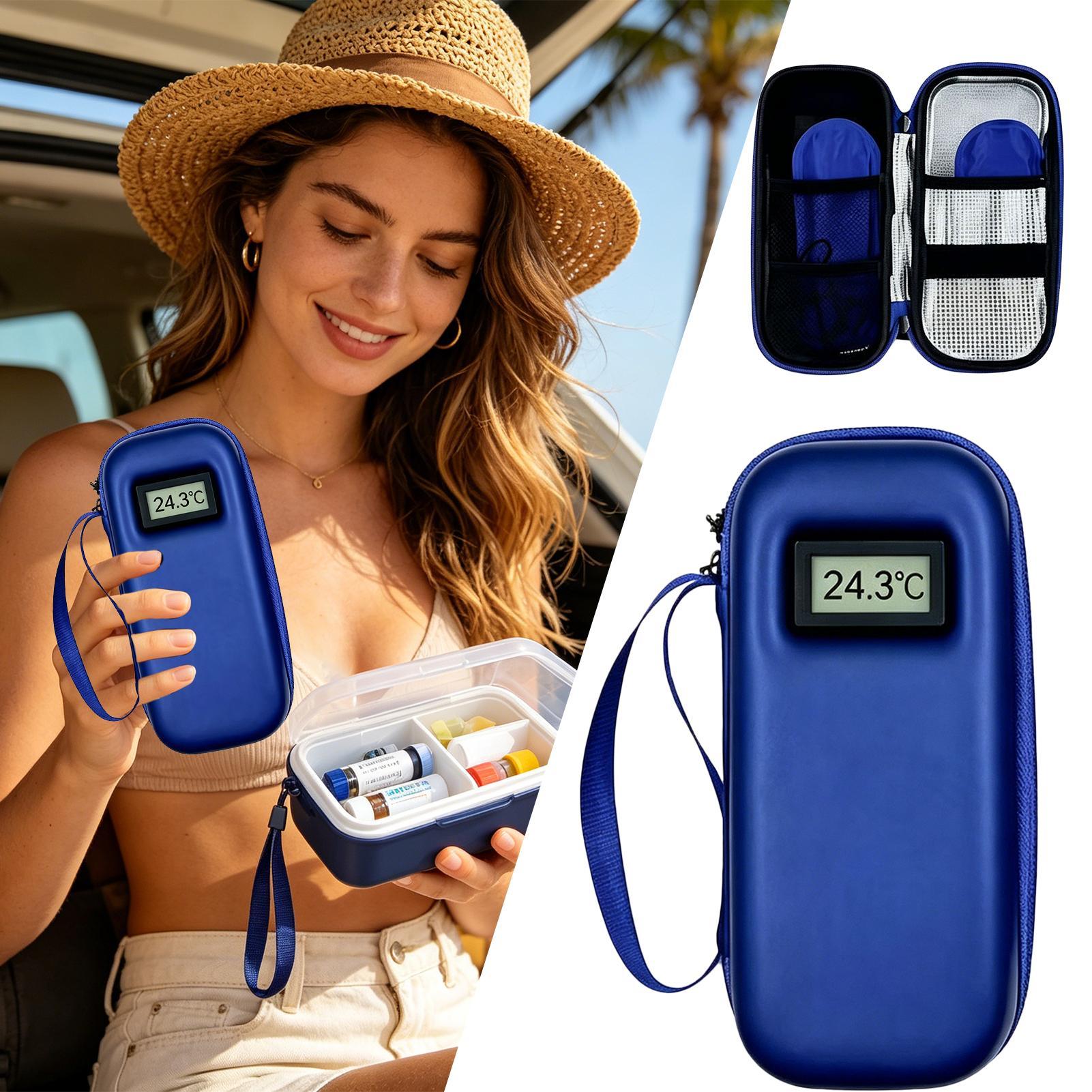 Cooler Travel Case With Temp D - đánh giá và giá Camping