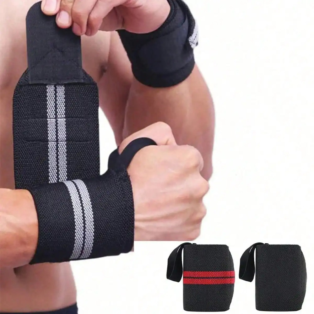 2 pcs Elastic Wrist Wraps, Wri - đánh giá và giá Wrist Wraps Weightlifting Support