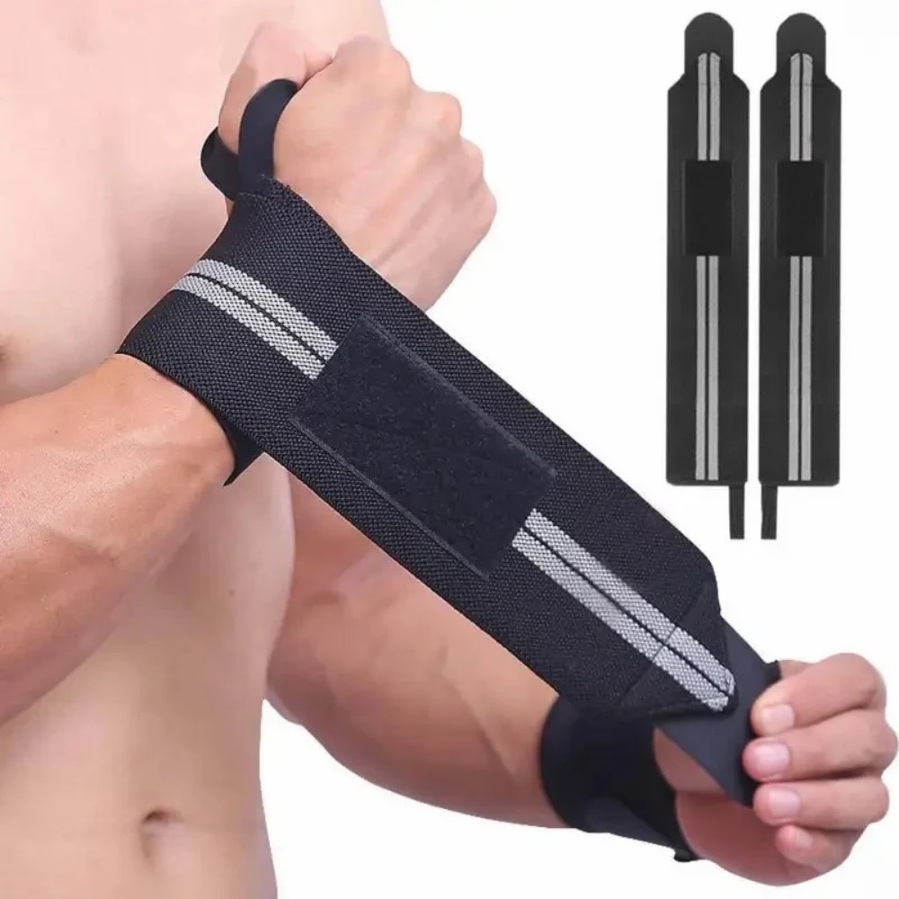 2 pcs Elastic Wrist Wraps, Wri - đánh giá và giá Wrist Wraps Weightlifting Support