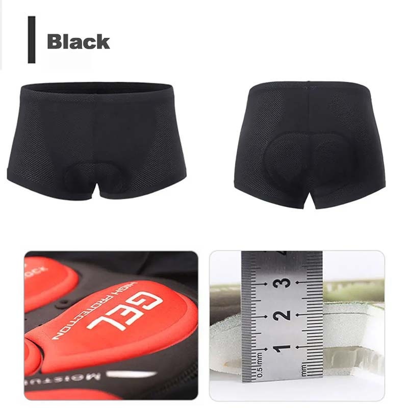 OFFBONDAGE Cycling Shorts Men  - đánh giá và giá Padded Cycling Shorts 5D Gel