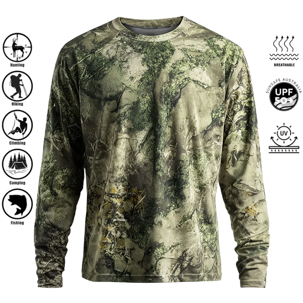 Men Long Sleeve T-shirt Polyes - đánh giá và giá Hiking