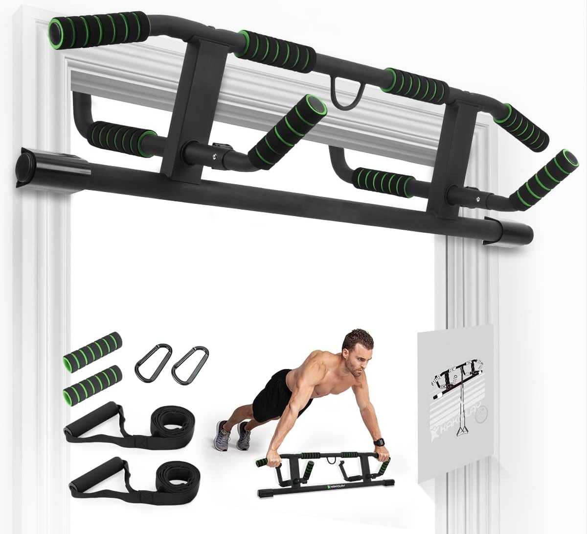 Doorway Pull up Bar Chin up Di - đánh giá và giá Door Pull Up Bar No Screw