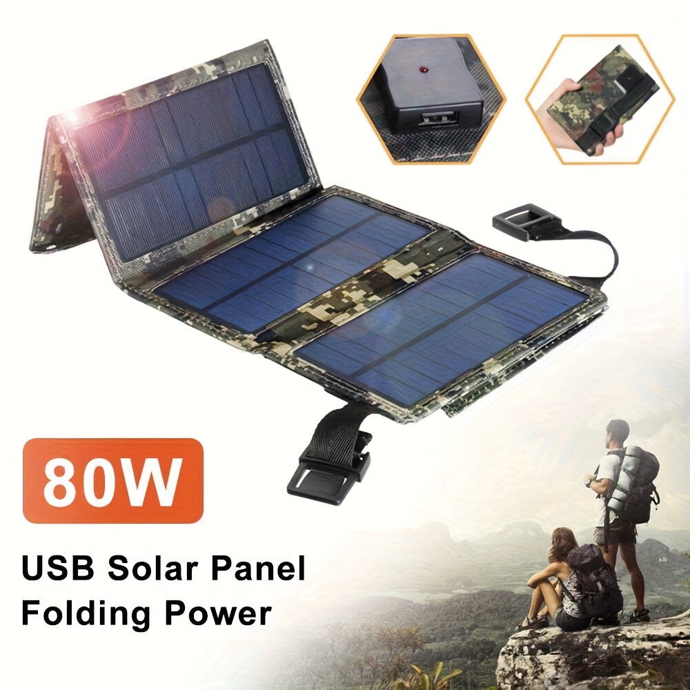 [Solar Panel] 80W Portable Fol - đánh giá và giá Hiking