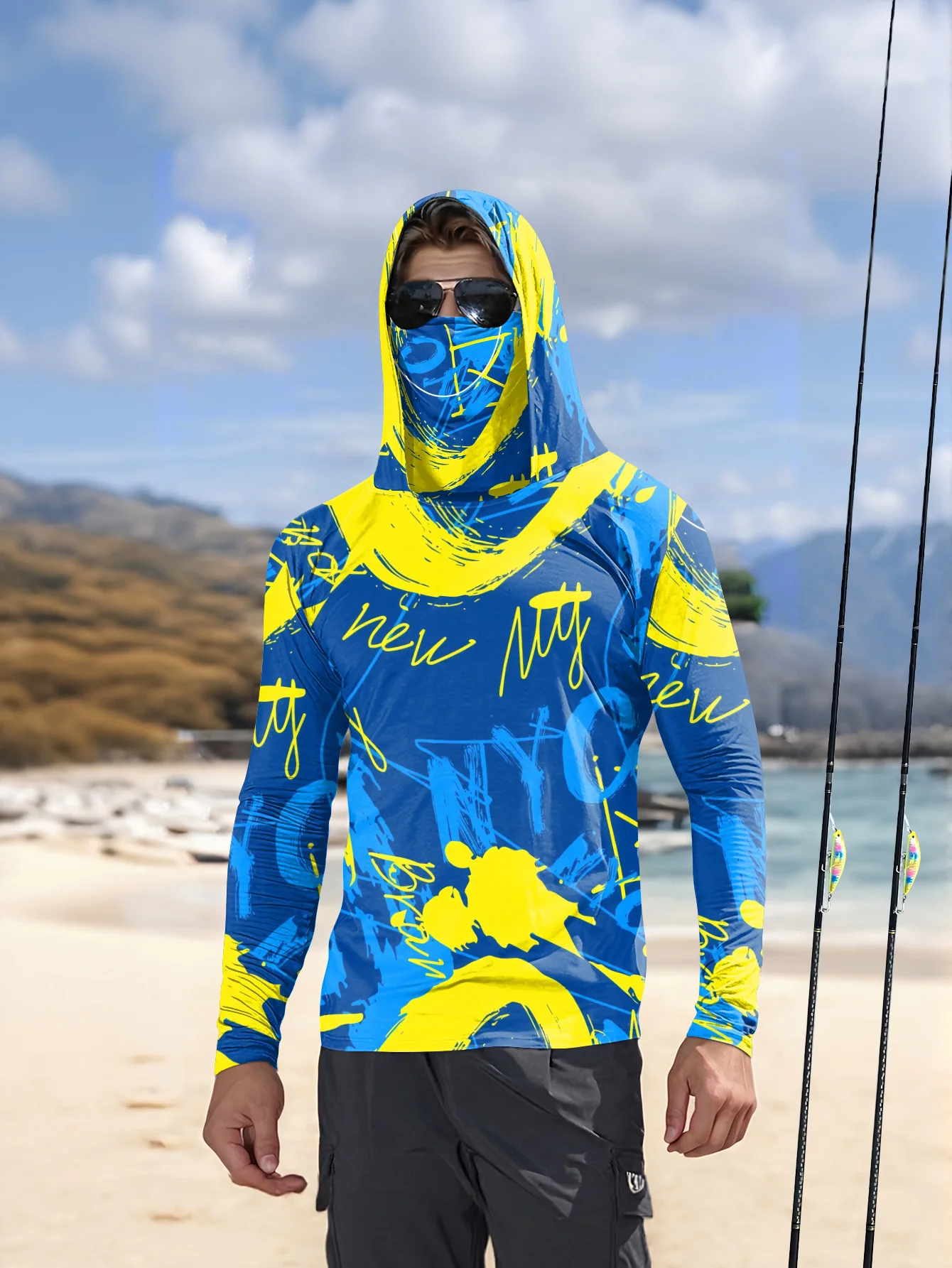 Men's hooded fishing clothing  - đánh giá và giá Hiking